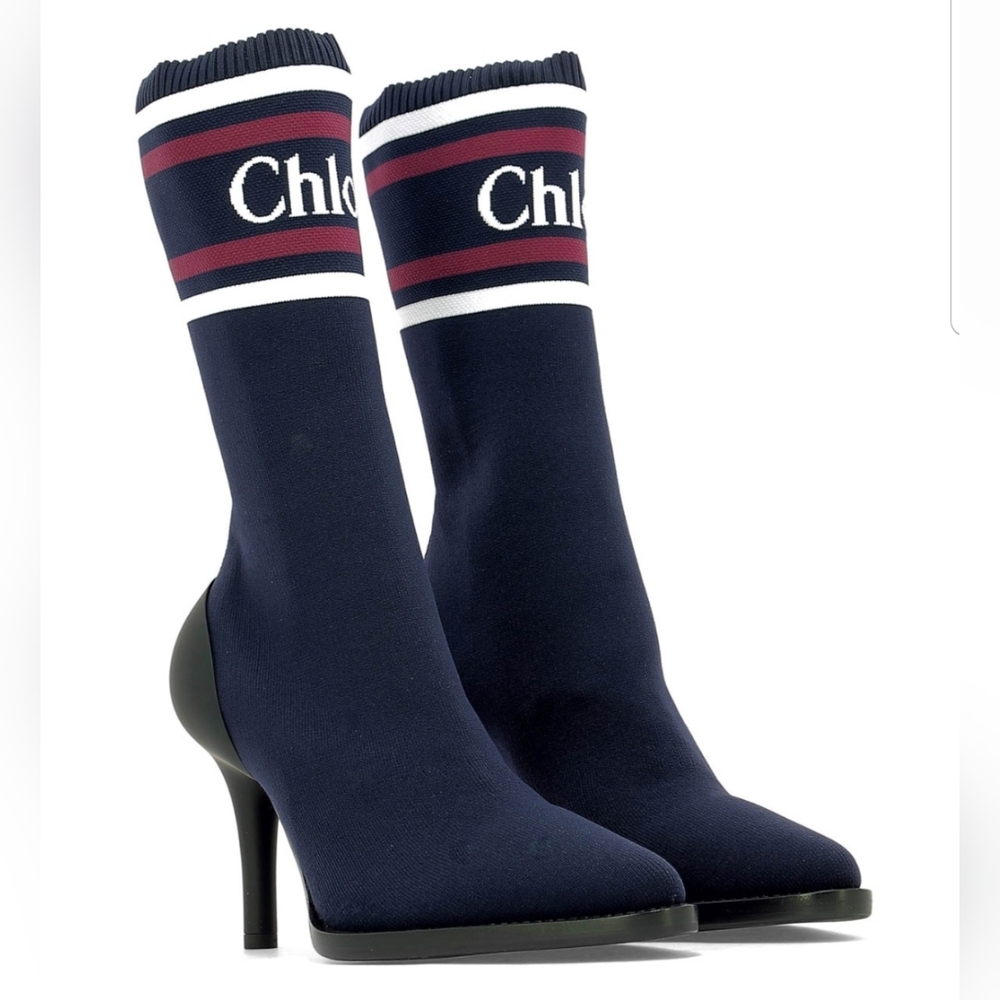CHLOE Tracy Knit Sock Boot Size 7 (37.5) RARE 💥 NWB